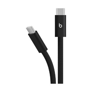 Beats Audio 240W USB-C to USB-C Braided Cable (3 m ) - Bolt Black (mhx64zm/a)