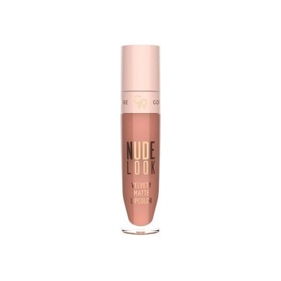 Golden Rose Nude look velvety matte lipcolor rtěnka s matným efektem na rtech 02 peachy nude 5,5 ml