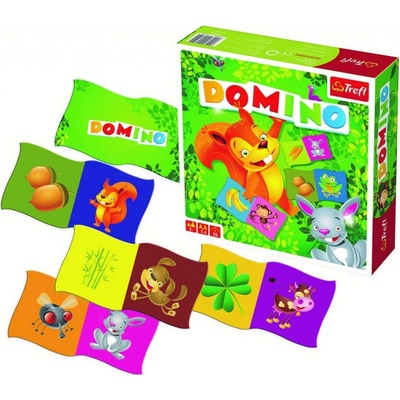 Trefl Domino: Veselá zvířátka