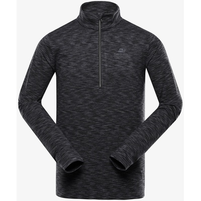 Alpine Pro Мъжки бързосъхнещ пуловер ALPINE PRO QAD черен ALPINE PRO | Cheren | МЪЖЕ | XS