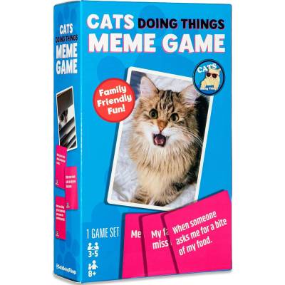Настолна игра с карти Cats Doing Things Meme Game - Парти (6820)