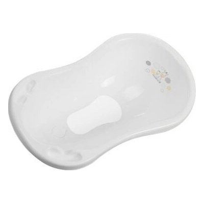 MALTEX Vanička 84cm se zátkou a podložkou Zebra bílá
