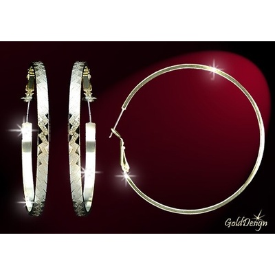 Gold Design kreole Eros 4 zlacené GD686