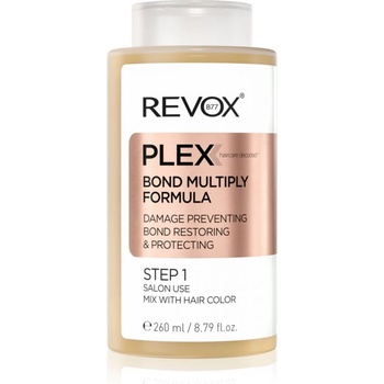 Revox PLEX Bond Multiply Formula. Step 1 защитна грижа за увредена и химически третирана коса 260ml