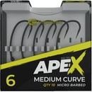 RidgeMonkey Ape-X Medium Curve Barbed veľ.8 10 ks