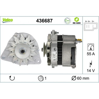 generátor VALEO 436687