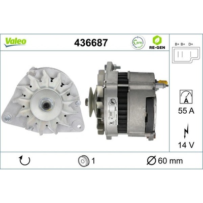 generátor VALEO 436687