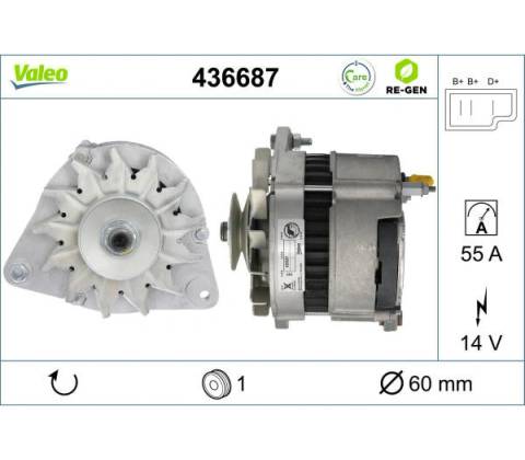 generátor VALEO 436687