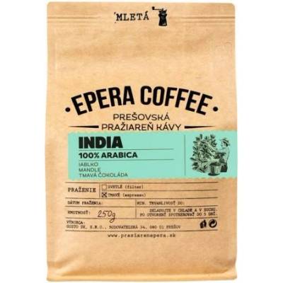 Epera Coffee India mletá 100% Arabica 250 g