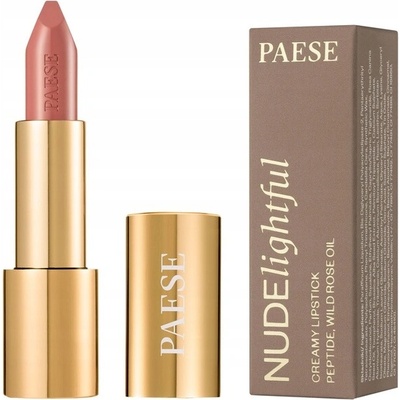 Paese NudeLightful Lipstick krémový rúž 403 Peach Pie 4,5 g