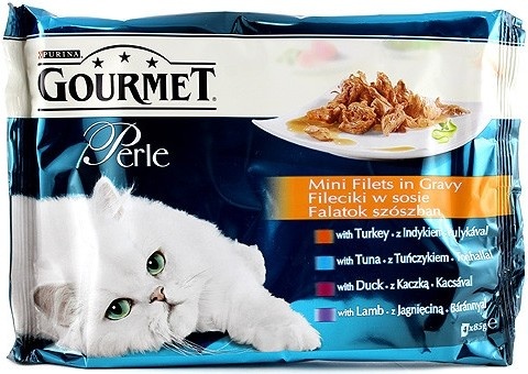 Gourmet Perle gravy delight ku e hov zi v oma ce 4 x 85 g od 59 K Heureka.cz