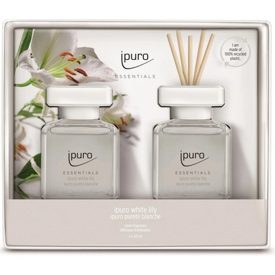 Ipuro Aroma difuzér Essentials White Lily 2 x 50 ml