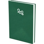  Бележник с дати А5 книговинил 168 листа Зелен (2011016-03-42014)