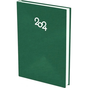  Бележник с дати А5 книговинил 168 листа Зелен (2011016-03-42014)