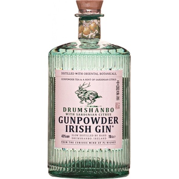 Drumshanbo Gunpowder Irish Gin Sardinian Citrus Edition 43% 0,7 l (čistá fľaša)