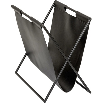 Atmosphera Stojan na noviny TWISTED LIME 37 x 22 x 35 cm z ekokůže černá – Zbozi.Blesk.cz