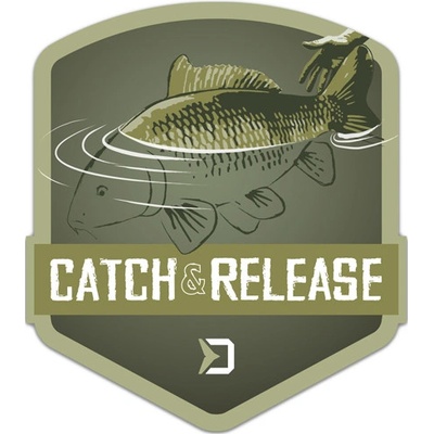 Nálepka Delphin CATCH and RELEASE