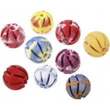 SUM-PLAST pes Míč se spirálou plovací Vanil. 6 cm