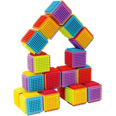Teddies Stavebnice kostky 20 ks