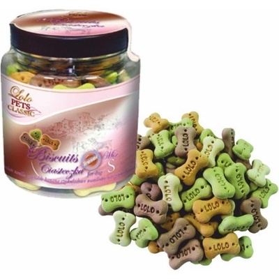 Lolo Pets sušienky kosti mix S 210 g