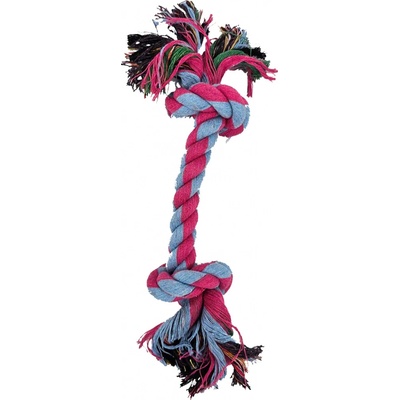Surtep Animals Hračka pro psa Uzel válec bavlněný se 2 knoty 21 cm 32 g