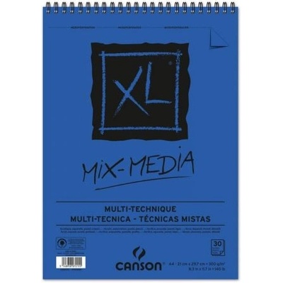 Canson Skicár A4 XL Mix media krúžková väzba 300g/m2 30 listov