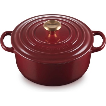 Le Creuset Съдове за готвене SIGNATURE 20 см, 2, 4 л, GARNET, чугун, Le Creuset (LECR21177209494441)
