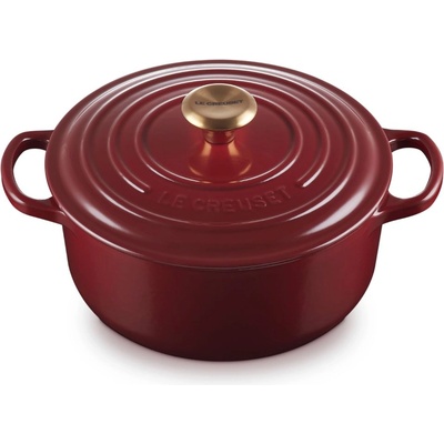Le Creuset Съдове за готвене SIGNATURE 20 см, 2, 4 л, GARNET, чугун, Le Creuset (LECR21177209494441)