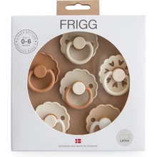 Frigg Set kaučuk 6ks dudlíků Cinnamon Charm