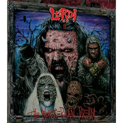 Lordi Monsterican Dream Coloured Crystal Clear & Translucent Green Vinyl Vinyl LP