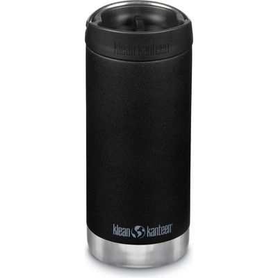 Klean Kanteen Термо бутилка Klean Kanteen TKWide Vacuum Insulated with Café Cap Insulated bottle - Black - размер 473 ml (533-1386-0112)