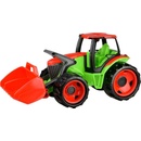 Lena Traktor se lžící zeleno-žlutý a červeno-bílý 62 cm