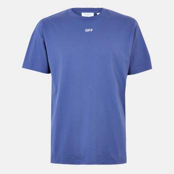 Off White Тениска Off White Men's Stamp T-Shirt - Blue/White