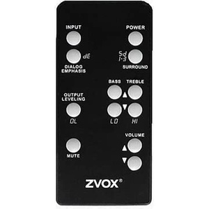 GENERAL ZVOX Soundbase 320, 420 - дистанционно управление дубликат (Soundbase 320, 420) Дистанционно