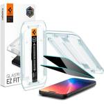 Spigen Затъмняващ Протектор за iPhone 17 Pro Max, Spigen Privacy Glas. tR EZ Fit 2бр. , Черен (AGL07908)