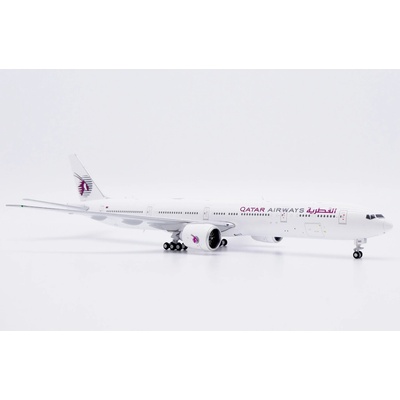 JC Wings B777-367ER Qatar Airways "All White" Colors 1:400