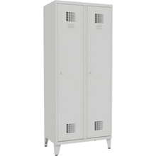 MALOW Šatňová skriňa kovová na nohách Sum 421 W šírka 800 mm WSU0202020203