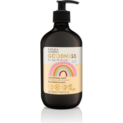 Baylis & Harding Goodness Strawberry Swirl jemný umývací gél pre deti od narodenia 500 ml