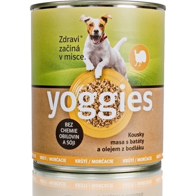 Yoggies Krůtí a Telecí s jablky 800 g