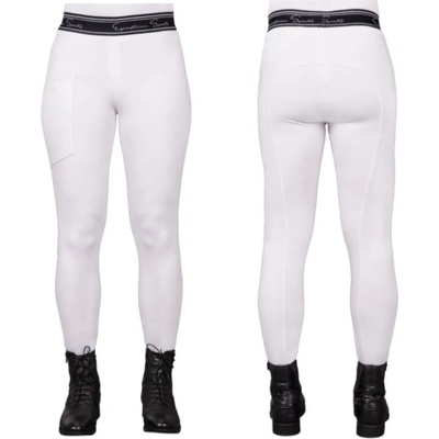 QHP Jeggings Eden Full Grip dětské bílá