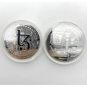 HARAHU Монета Tezos - Сребърна KP13448