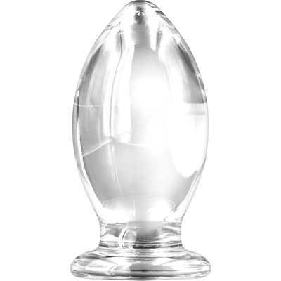NS Novelties Bishop Glass Buttplug Transparent
