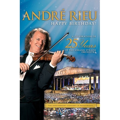 André Rieu, Happy Birthday! - A Celebration Of The 25 Years Of The Johann Strauss Orchestra, Blu-ray