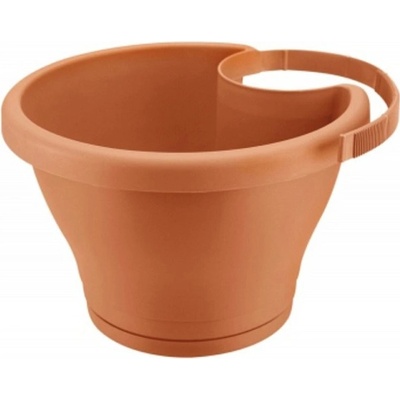 e ELHO Corsica Drainpipe clicker 24 cm terracota