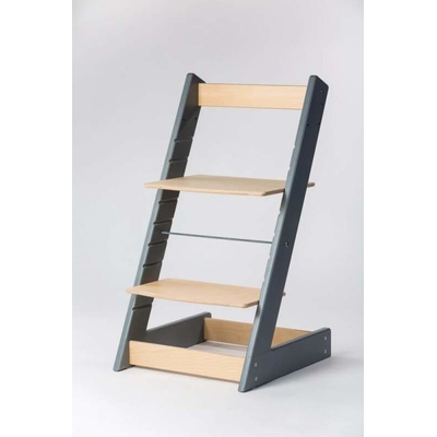 Lucas Wood Style rostoucí židle Alfa I šedá/přírodní