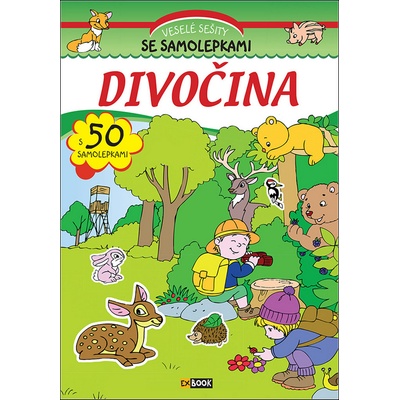 Divočina s 50 samolepkami