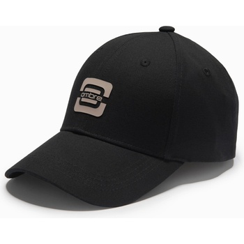 Ombre Clothing Мъжка бейзболна шапка с логото черна Ombre Облекло Ombre Clothing | Cheren | МЪЖЕ | ЕДИН РАЗМЕР