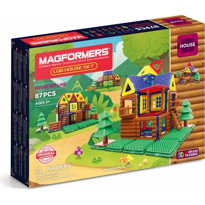 Magformers Lesný zrub 87 ks