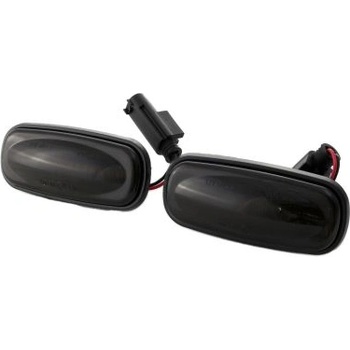 Image 1 of Диодни мигачи за калник за Landrover Discovery 2 (1999-2004), Freelander 1 (1998-2002), Defender - опушени с бягащ мигач