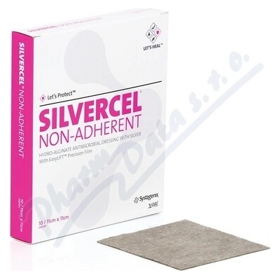 Silvercel NEADHER Hydroalginate krytie 11 x 11 cm 10 ks